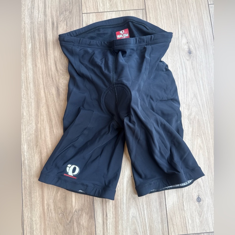 Pearl Izumi Cycling Shorts Size L Padded Liner Black  Bike Stretch Cycling